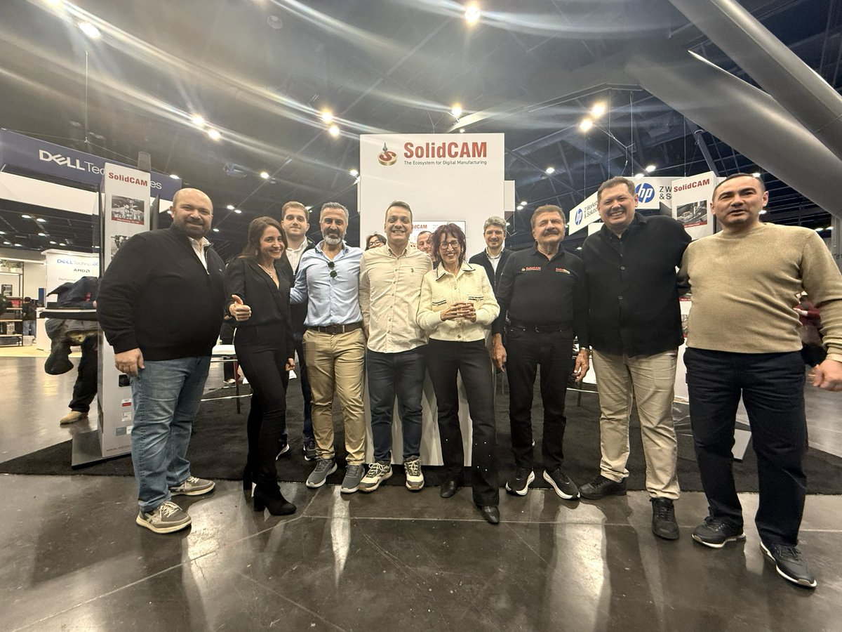 SolidCAM tweet media