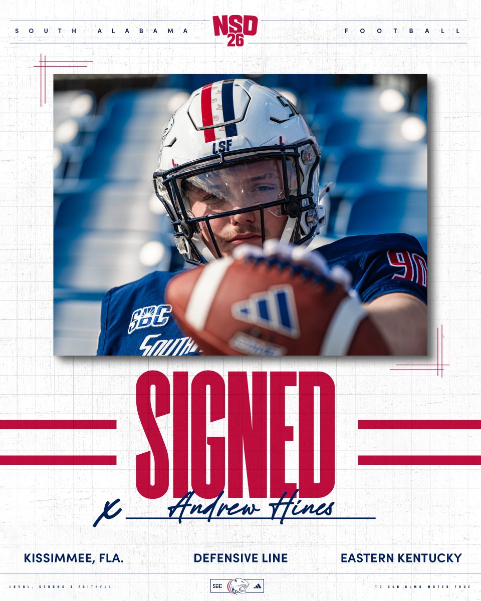 South Alabama Football 🏈 tweet media