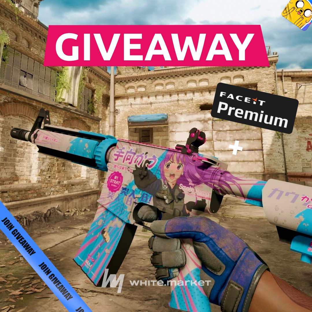 🎁 Guess the winner of the IEM Kraków 2026 and win M4A4 | Temukau + FACEIT Premium 1 year subscription 🎁

✅ Follow <a href="/whitemarketcsgo/">CS2 white.market</a>
🔁Like &amp; repost
✍️Name the champion of the IEM Kraków 2026 

Replies will be accepted until February 7th. The winner will be randomly selected