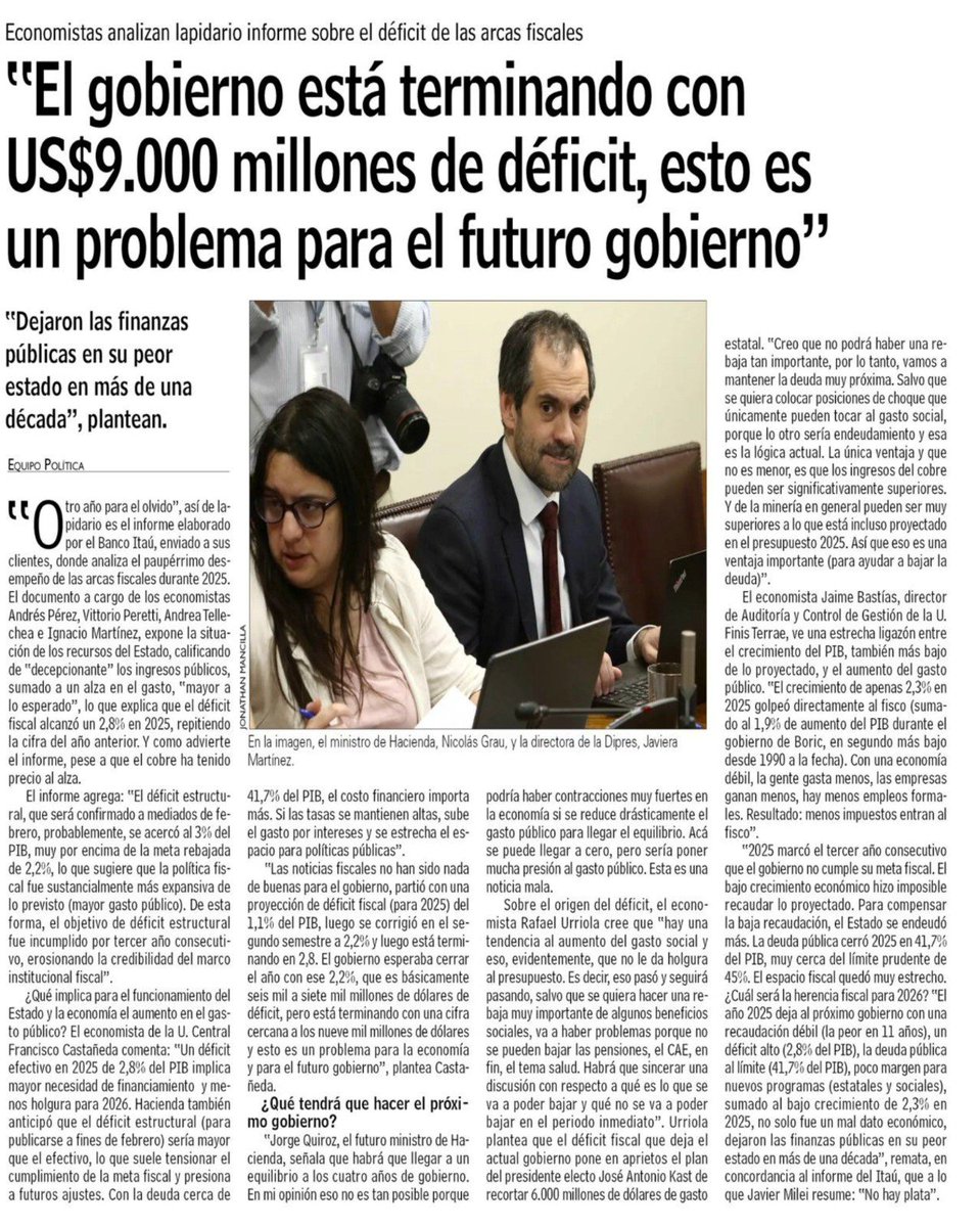 Si el gobierno terminó con US$9.000 millones de déficit, y no hay más hospitales, ni mejor seguridad, ni mejor educación, ¿dónde está esa plata hoy? ¿En qué se gastó exactamente?