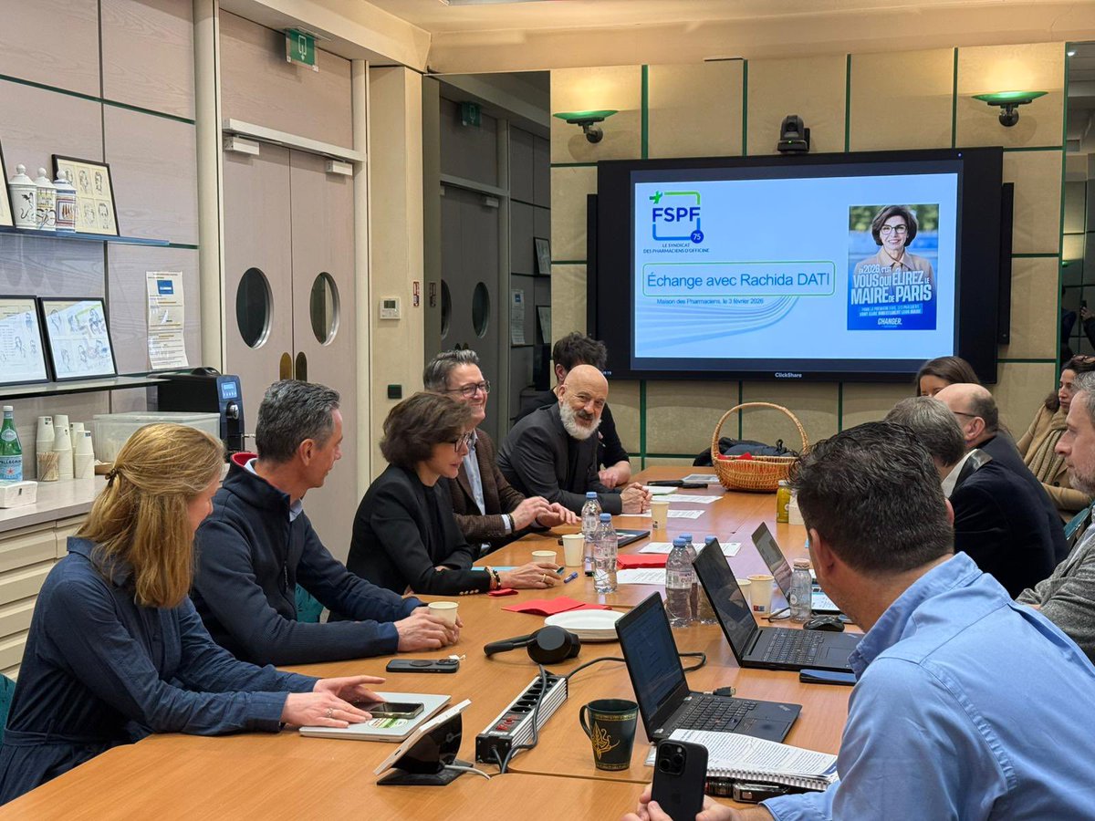 Hier, j’ai rencontré la Fédération des syndicats pharmaceutiques de France.
À Paris, des quartiers entiers sont devenus des déserts médicaux et les pharmacies ferment.
Je soutiendrai les officines, sécuriserai les gardes et ferai des pharmacies de vrais hubs de prévention.