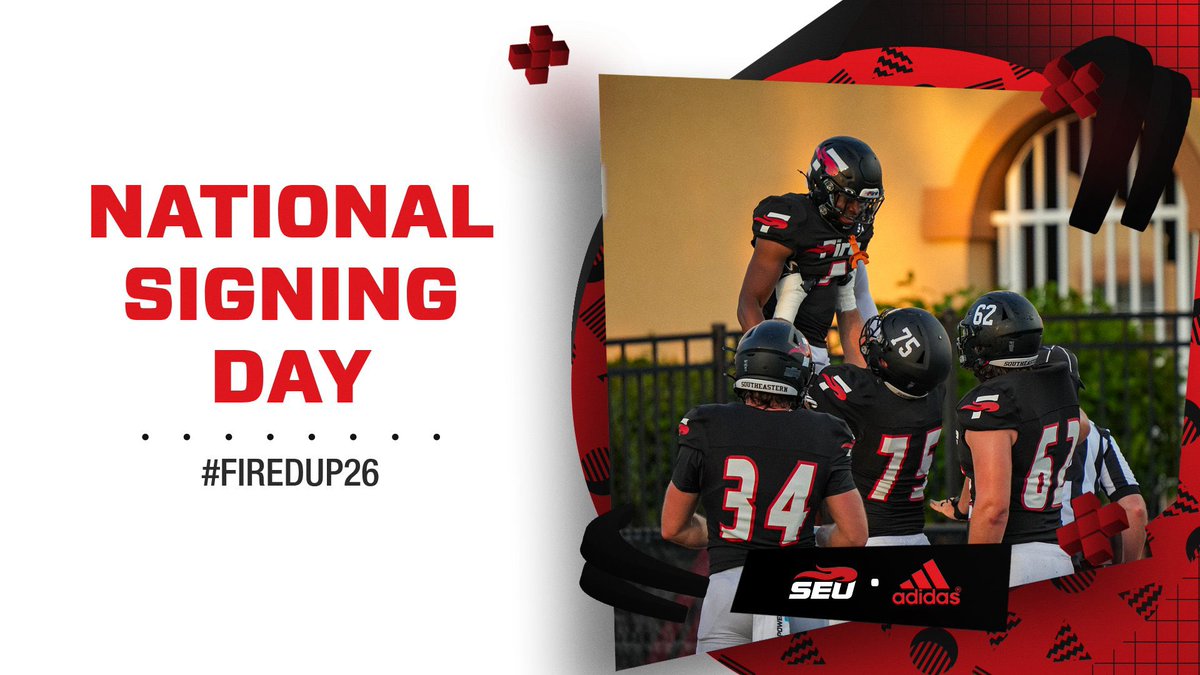 Today, we don’t just sign names — we ignite the future.
National Signing Day is here, and the fire at Southeastern is burning hotter than ever. 🔥🔥🔥🔥