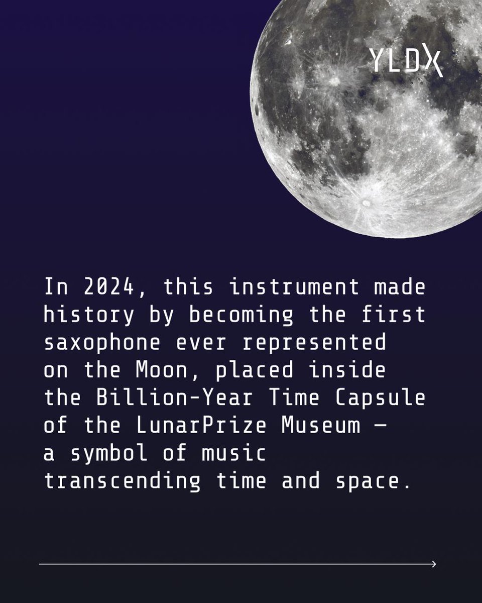 YLDX_ai's tweet photo. 🎷 https://t.co/E0Jz8pVyKM Launches an NFT + Physical Art Series

We’re proud to announce the official release of a limited NFT + Physical Art collection:

Selmer Tenor Saxophone (1929) — Lunar Archive Edition

This is more than an artwork. It’s a piece of music history preserved in both digital and physical form.

Swipe to learn more

🔗 https://t.co/5lME2vv60q
🔗 https://t.co/OPgucWJGb4
🔗 https://t.co/o2yiiV7Bpg

#YLDX #DeFi #Crypto #Blockchain #Web3 #Investing #Yield #Finance #SmartContracts #Stablecoins #Ethereum #Bitcoin #BNB #SOL #XRP #ADA #AVAX #DOT #TRX #LINK #DOGE #LuxuryFinance #PassiveIncome #CryptoFund #TokenizedAssets #DigitalWealth #AITrading #CryptoInvestments #HedgeFund #LiquidityPool #DeFiEcosystem #CryptoYield #WealthManagement #FinTech #Innovation #Moonshot #NextGenFinance #CapitalGrowth #YLDXLLC #CryptoPortfolio #FinancialFreedom #nft #lifeyield