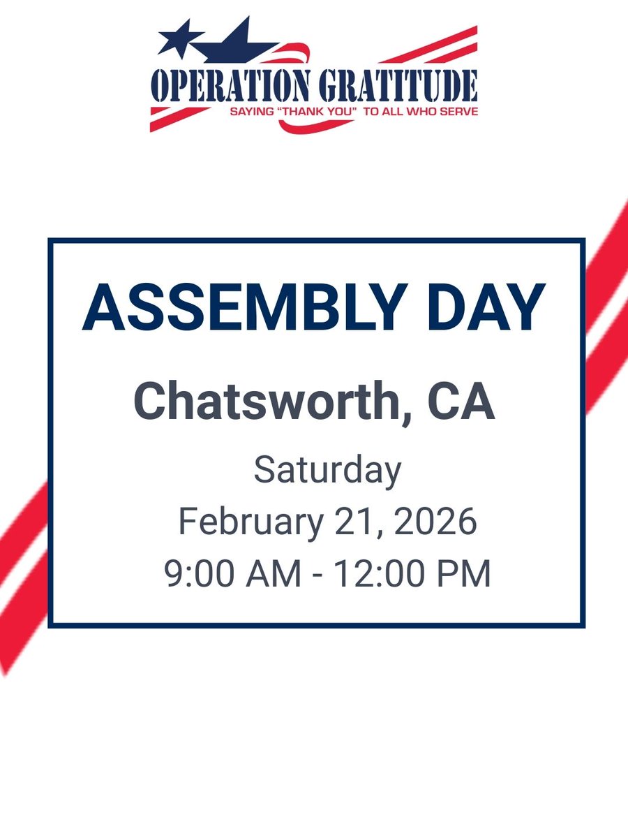 Operation Gratitude tweet media