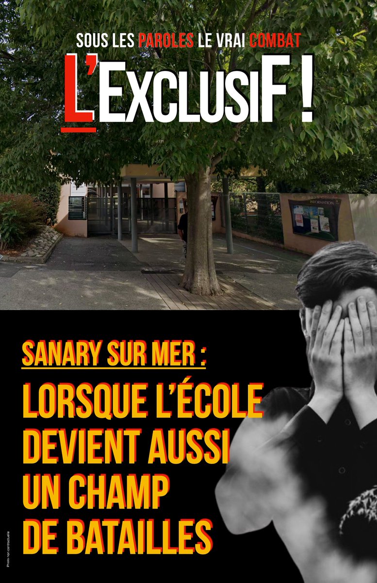 Top_Exclusif's tweet photo. ‼️ Une jeune institutrice agressée au cœur même de sa salle de classe. 

👩🏻‍🏫 Retrouvez notre article ➡️ https://t.co/8JBydXlMZp

#SanarySurMer #Ecole https://t.co/1Qk0xSrx8V