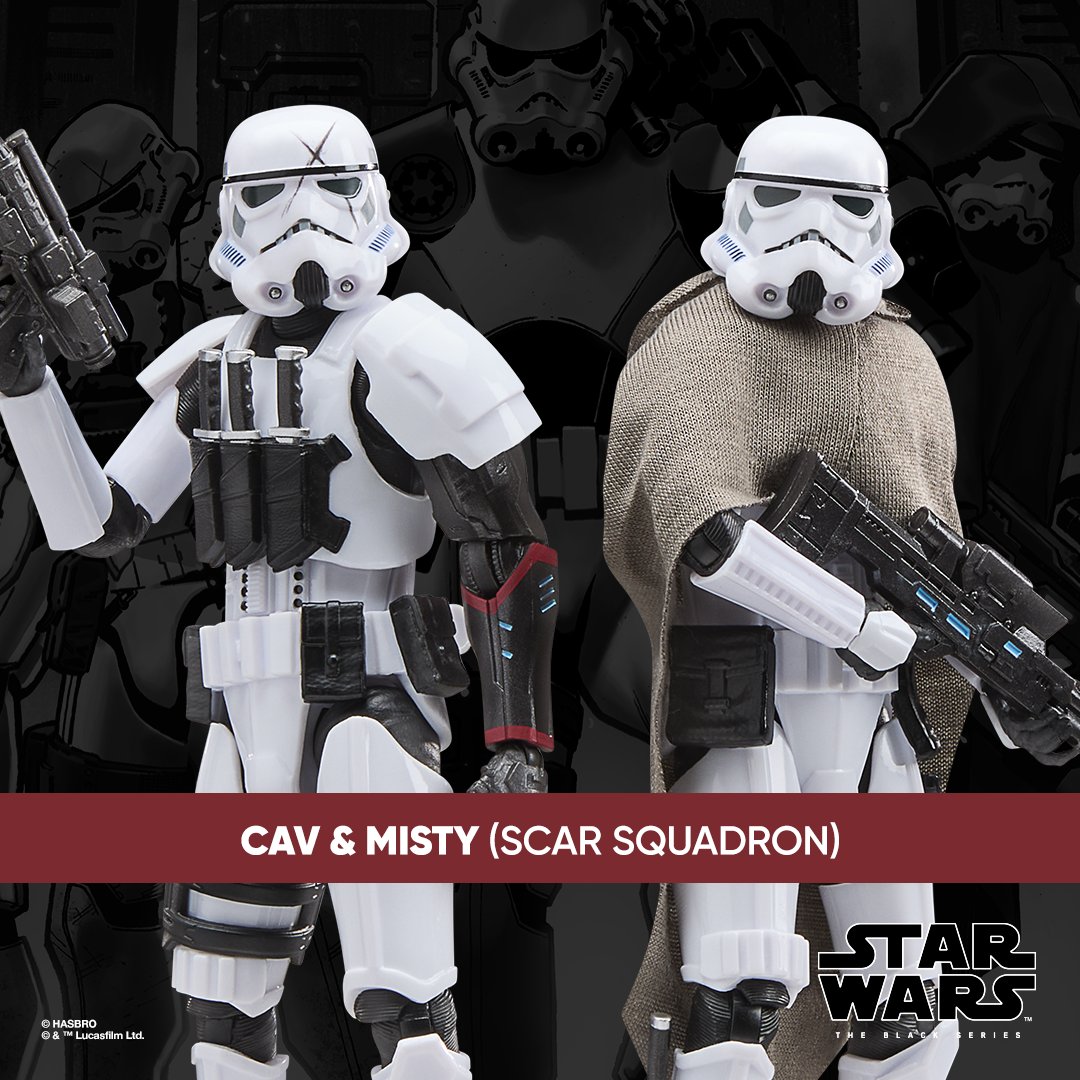 SCAR Squadron enters the collection. #STARWARS The Black Series
