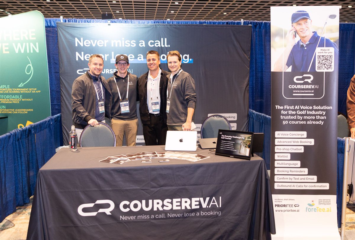 courserevai's tweet photo. Some of the most memorable moments from the NGCOA Golf Business Conference 2026 happen around the table. Open conversations, feedback, and real challenges shared by operators who shape the industry daily.

📸 Photos by McLendon.

#GolfIndustry #GolfBusiness #Golf #GolfCourses https://t.co/tdEOPhYyOP