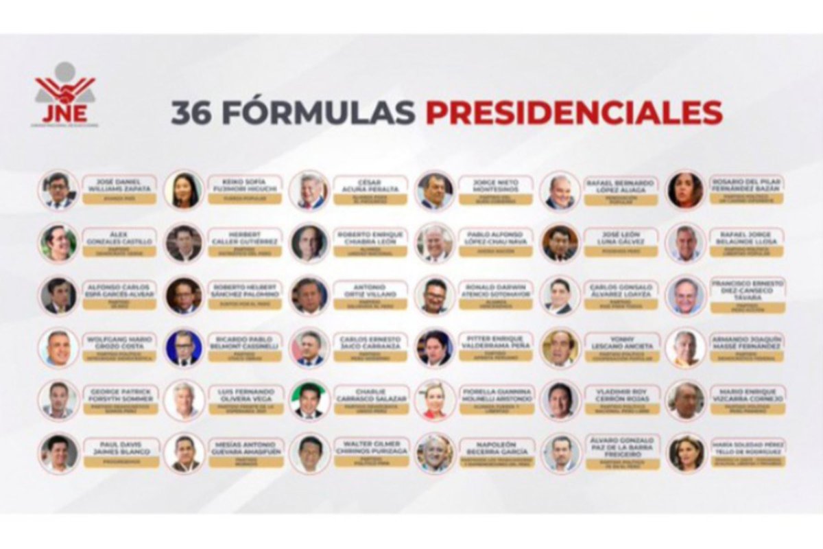 🗳️Conoce las hojas de vida y planes de gobierno de los candidatos a la presidencia del Perú en la Plataforma Electoral del JNE.👉ow.ly/yPEF50Y8PUx