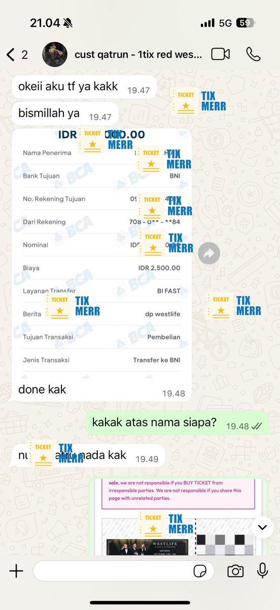 JASTIP JUAL BELI TIKET KONSER / ALL EVENT tweet media