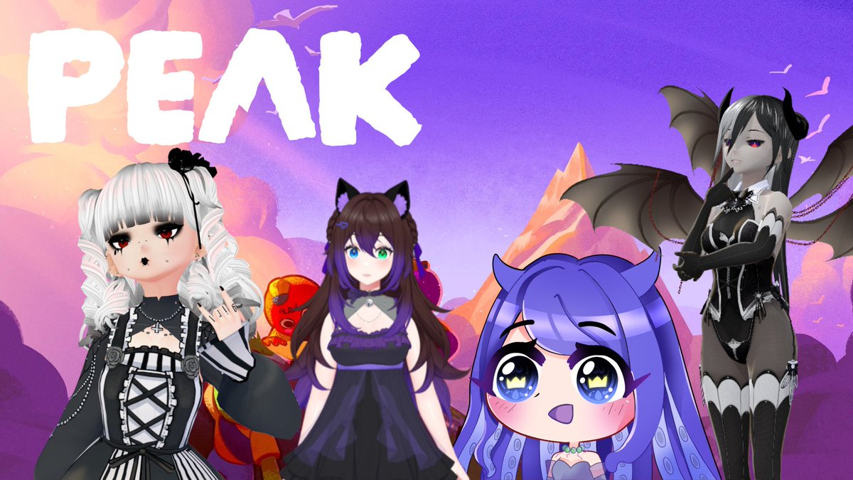 🖤🤍🖤🤍🖤
Hello les petites mitochondries
Pour vous prevenir que ce soir je serais sur PEAK pour la première fois avec <a href="/SilyukiVT/">silyuki</a>, <a href="/Leareinepoulpe/">Léa reine poulpe</a> et <a href="/DemonicaVtuber/">Démonica 💀-Vtuber FR-</a> 

ça sera à partir de 21h sur twitch