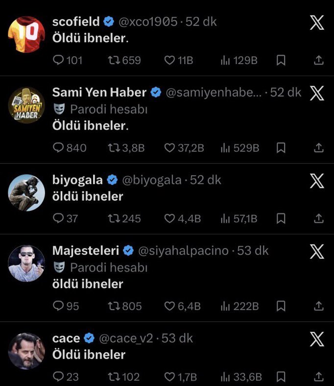 Oevladların hepsi öldü.