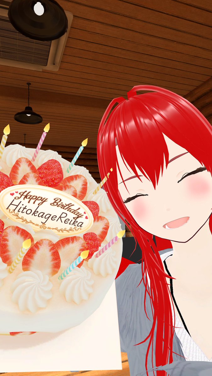 funcafe_reika's tweet photo. お誕生日会🎂
自作自演…いや自作他演のサプライズもありがとうー🎉？ https://t.co/ekUrqbUJEl
