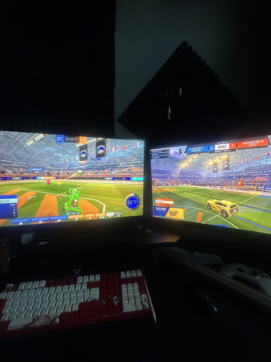 My favorite part about this new rocket league community is how excited people are for live matches ❤️