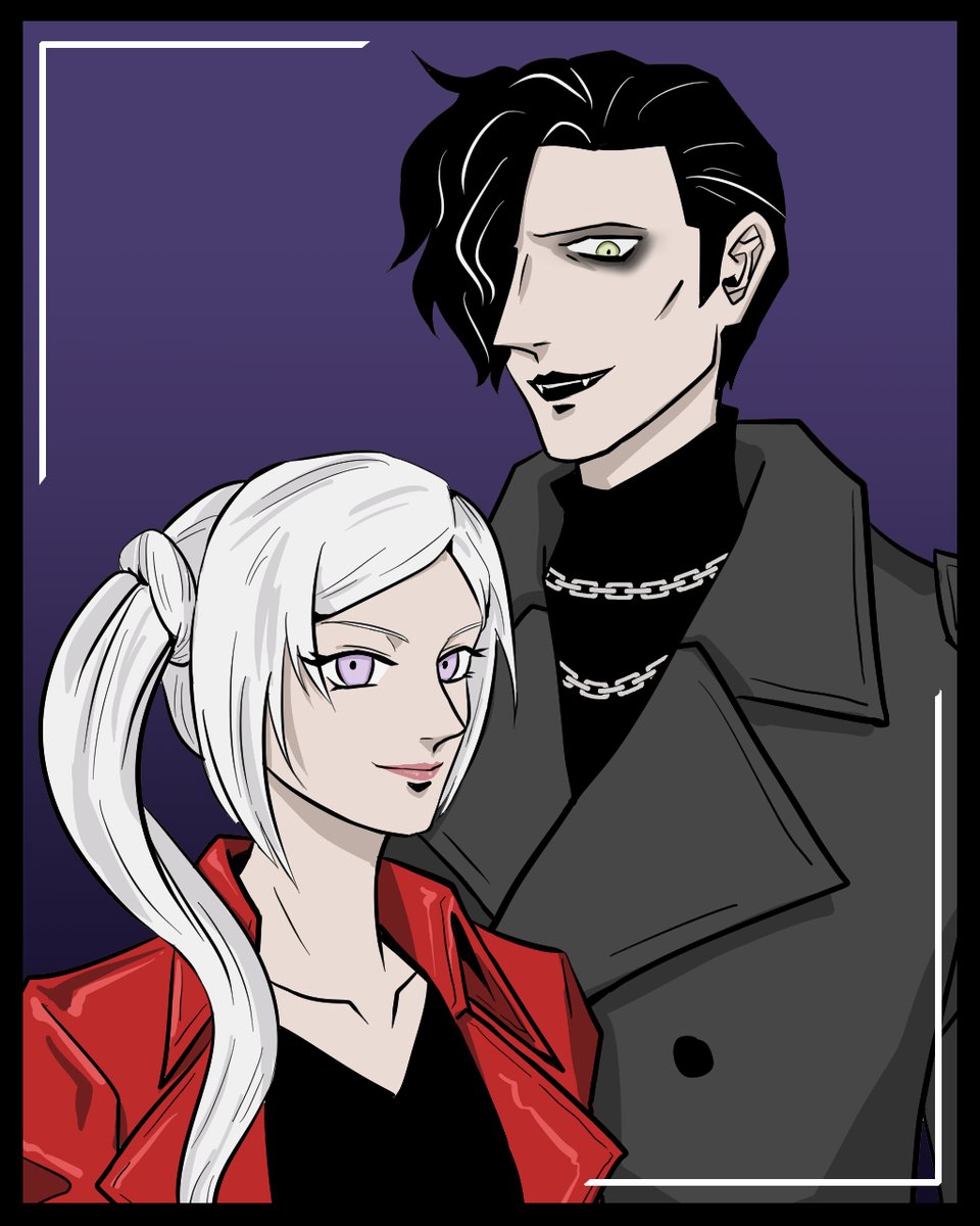 #FE3H #edelbert that Edelgard is dating a goth guy😈