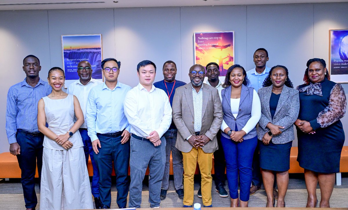 nyamadon's tweet image. Was a pleasure meeting the Huawei Uganda new country leader Zhang Hao Edward, with his team. Most welcome to the Pearl and we look forward to a much stronger business relationship with @Huawei who are trailblazing in ICT innovations. @newvisionwire #VisionUpdates