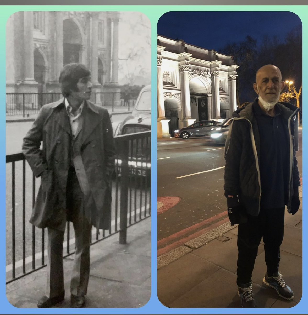 Q8tiSpirit's tweet photo. The same location; once in 1982 and then in 2021. https://t.co/QDJtHUahzz