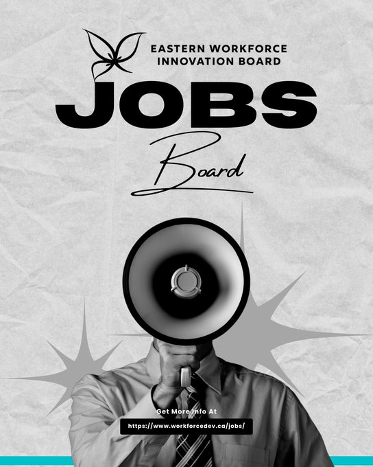 EasternWorkIB's tweet photo. Looking for your next opportunity? 🚀EWIB’s Job Board is updated DAILY with local openings across Leeds &amp; Grenville, Lanark, and beyond. Start your search today and find the job that fits YOU! 📷https://t.co/kxjXfbgBUl #EWIB #JobBoard https://t.co/wIcZWLfWR8