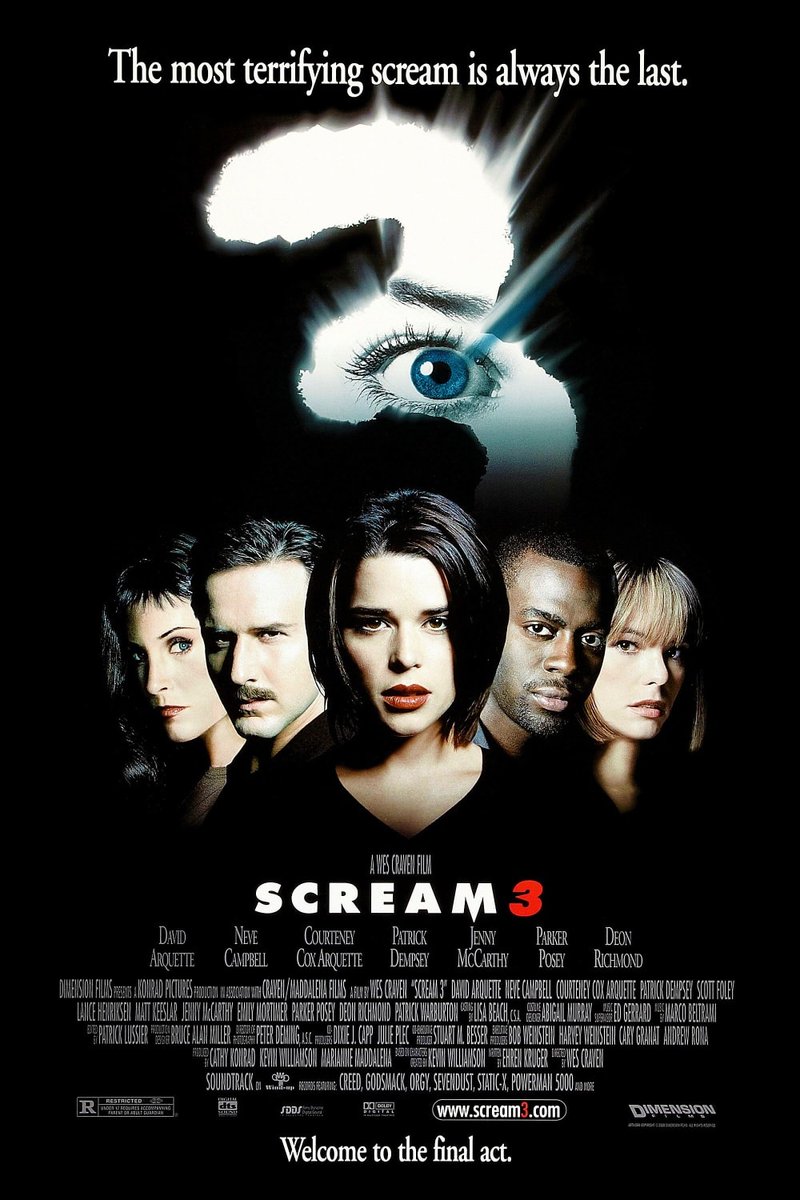 Happy 26th Anniversary #Scream3 😱

#horrormovies #90s #hookedonhorror #scream #ghostface #onthisday