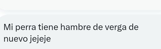 cuckoldmensaje2's tweet photo. HAMBRIENTA DE VERGA 🍆 https://t.co/62toObM8Dr