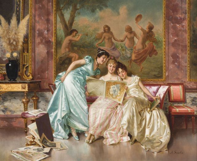 Vittorio Reggianini's depiction of silk is unmatched