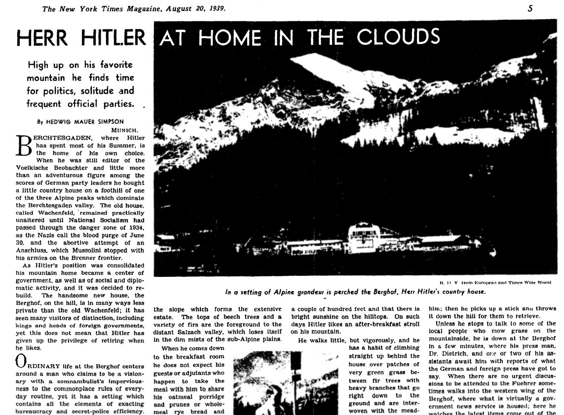 Find you a newspaper that loves reporting as much as The New York Times loves lionizing fascist propagandists and terrorists