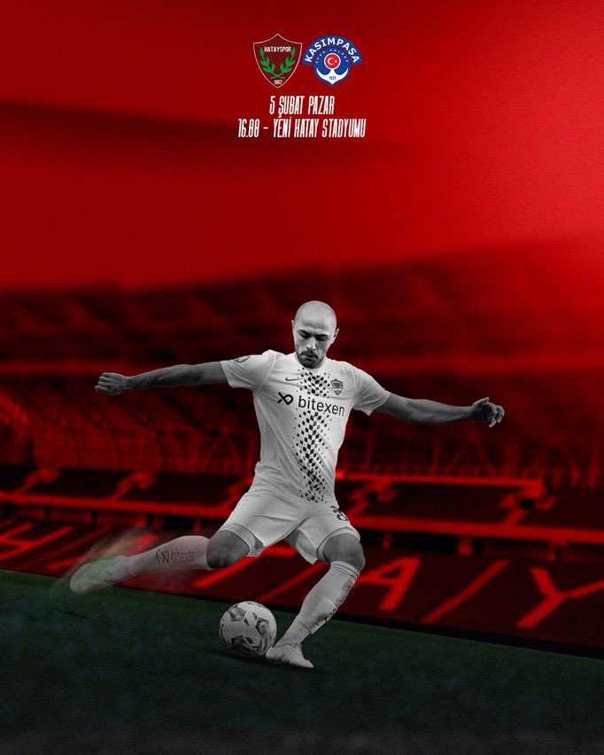 🆚 Kasımpaşa
🔥 MAÇ GÜNÜ
📅 5 Şubat Pazar-2023
📍 Yeni Hatay Stadyumu
⏲️ 16.00
🦌 #AtakaşHatayspor
