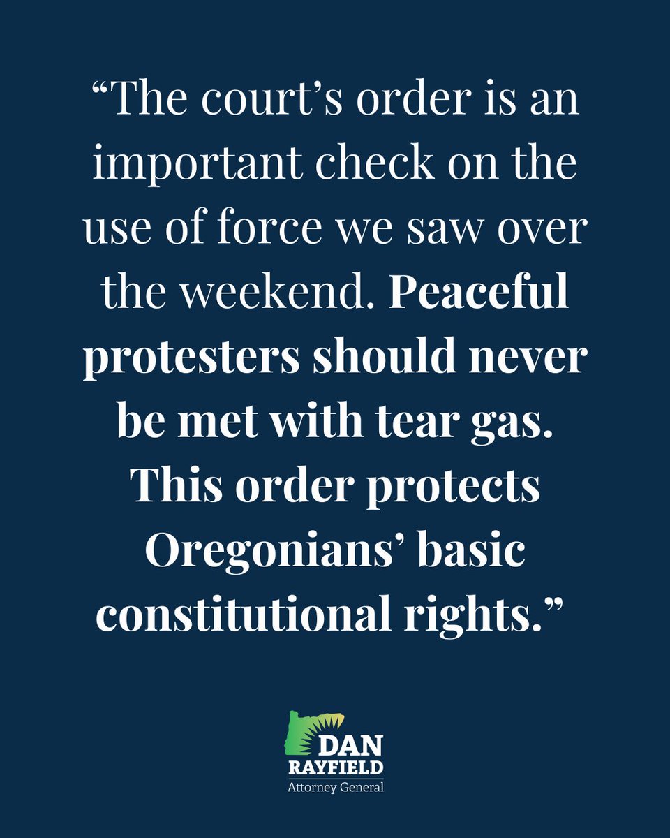 Attorney General Dan Rayfield tweet media