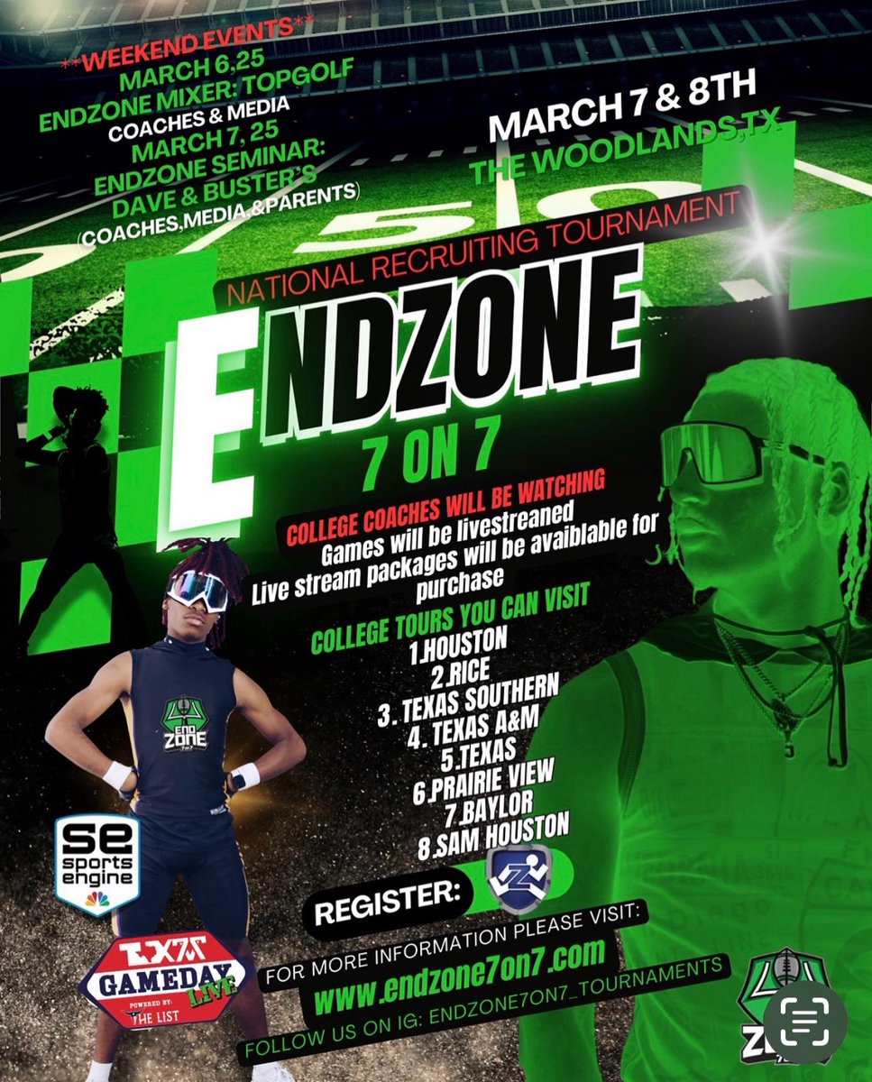 Endzone7on7 National Recruiting Tournament tweet media
