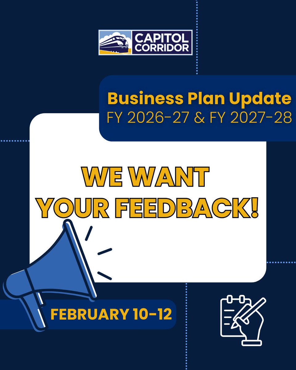 Capitol Corridor tweet media