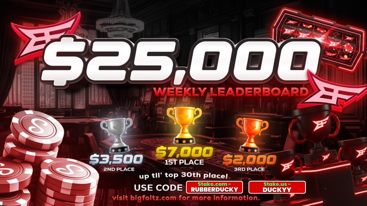It's never too late to join the best rewards in online casino history! 🤑 Use code rubberducky at sign up to unlock incredible bonuses, weekly giveaways, and massive leaderboard prizes like the $600,000 Stake Leaderboard! Want in on the action? If you need help, comment HELP