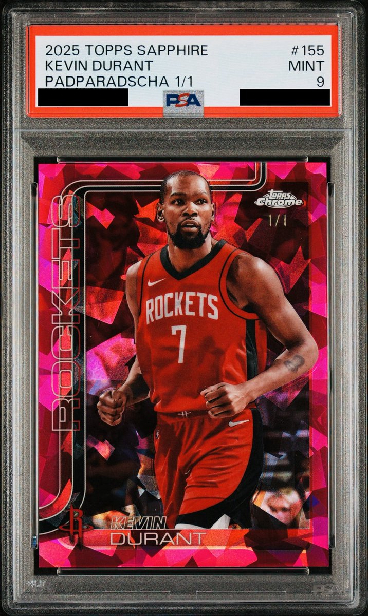 ‼️ CONSIGNMENT ‼️

Kevin Durant Topps Chrome 1/1

$20,000 OBO

Lead me to a sale and you’ll get a cut. RTs appreciated as always 🤝🏽