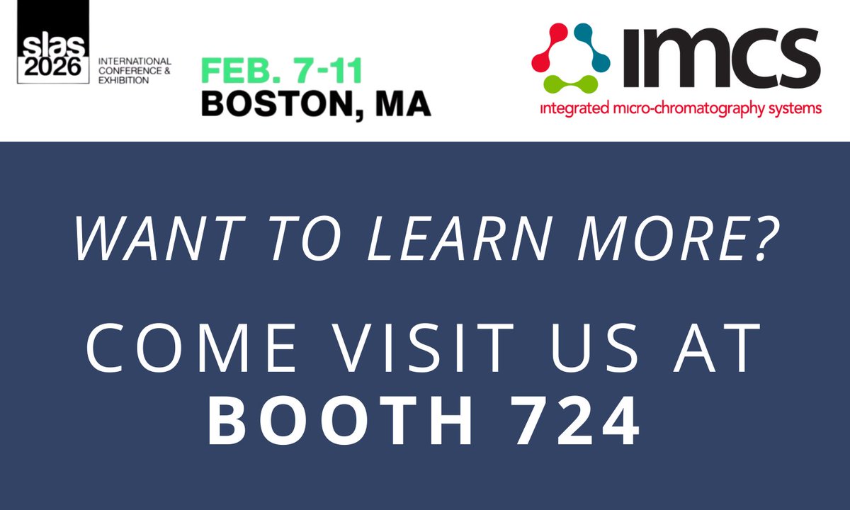 Integrated Micro-Chromatography Systems (IMCS) tweet media