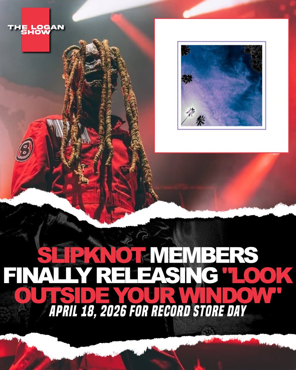 After almost 20 years, Slipknot members are FINALLY releasing Look Outside Your Window for Record Store Day. It’ll be so surreal to finally hear it and physically hold the album.