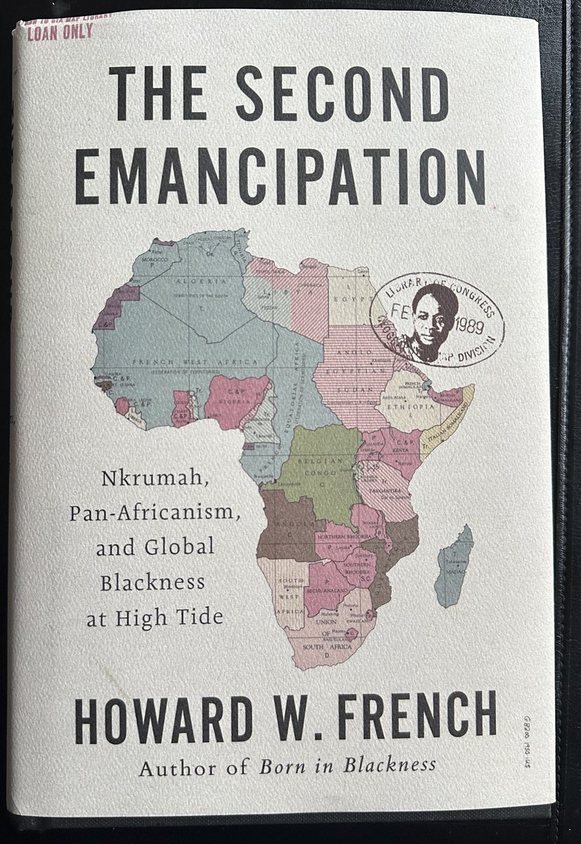 #BlackHistoryMonth Day 4 Book 4: Howard French’s “The Second Emancipation.” Brother French continues the examination of the last half millennium of Africans at the center of and resisting the worst transgressions of the Modern World System that he started in “Born in Blackness.”