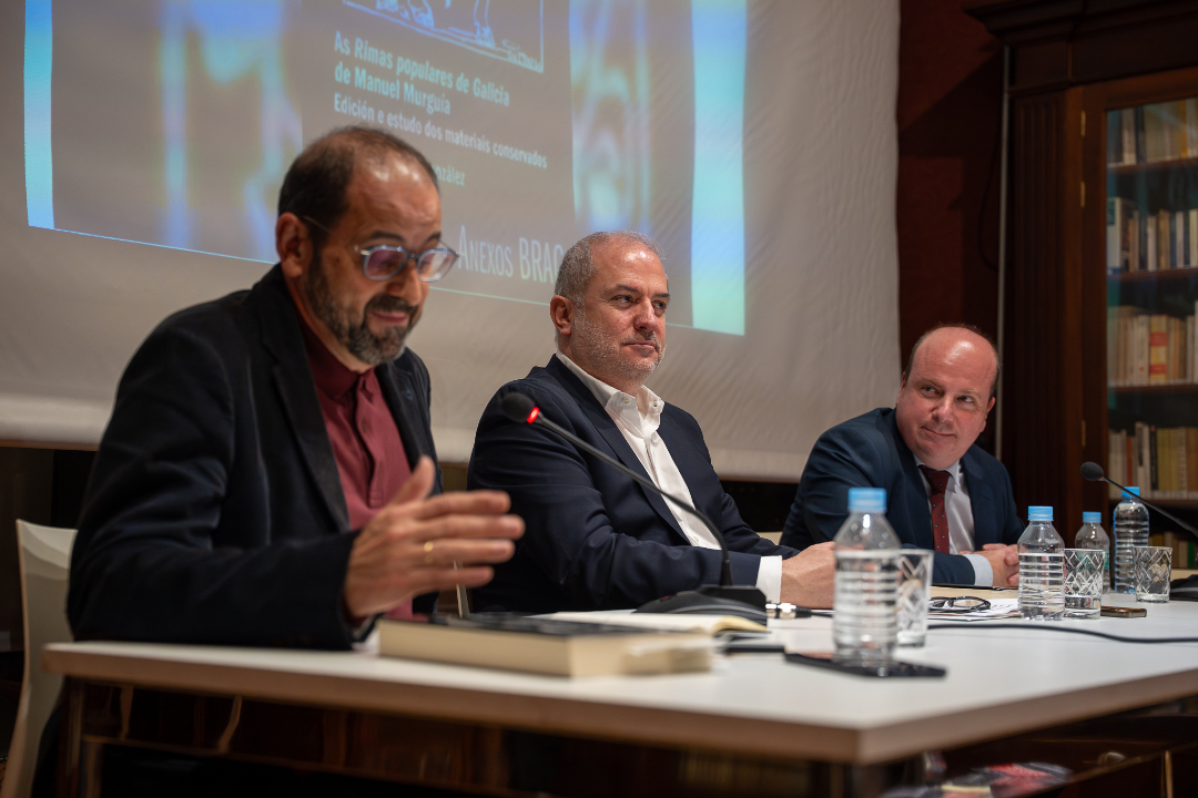 ConcelloCoruna's tweet photo. 📚 O Concello e a RAG presentan ‘As Rimas populares de Galicia de Manuel Murguía’, de Diego Rodríguez González

👉 A publicación deste estudo coincide co cabodano do célebre escritor https://t.co/rlnGnkD8y3