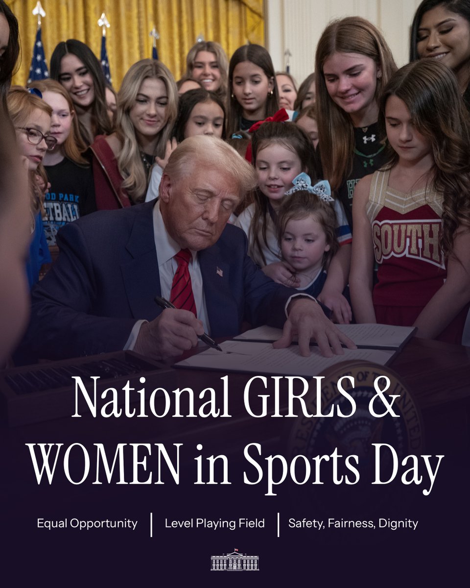 The White House tweet media