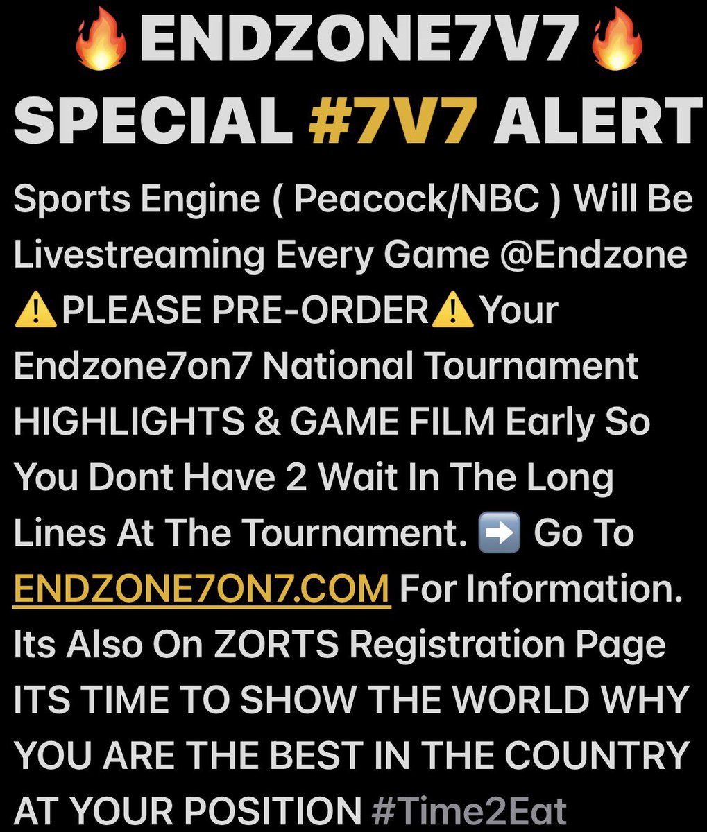 Endzone7on7 National Recruiting Tournament tweet media