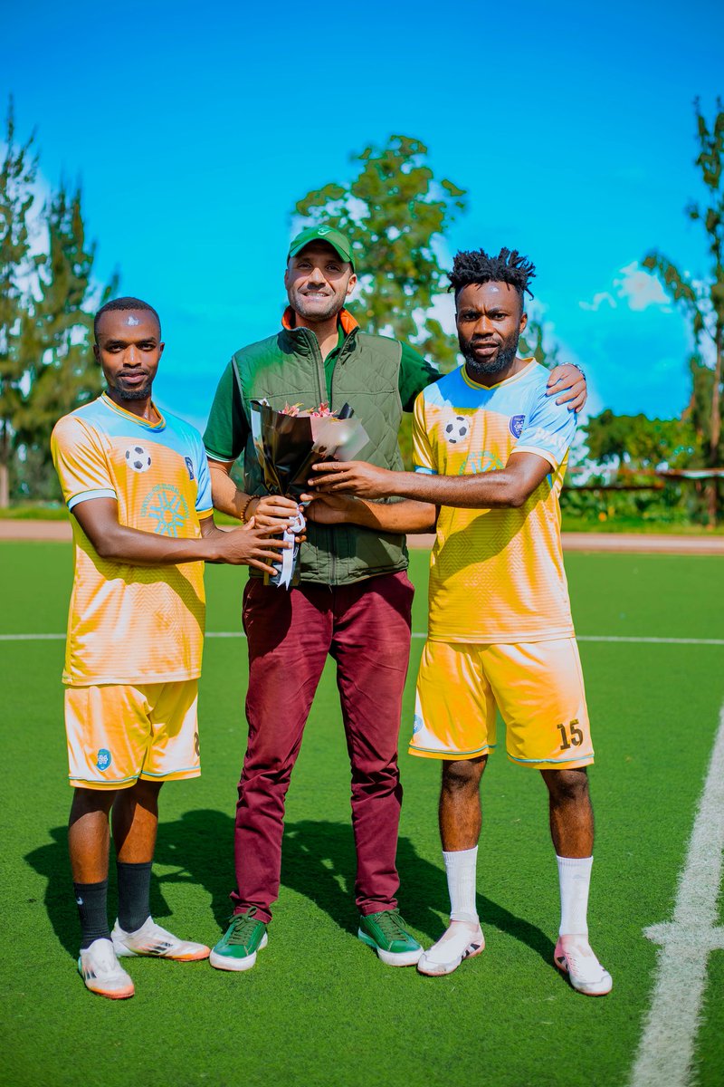 AmagajuL's tweet photo. The new Head Coach of Amagaju FC, Sghir Hammadi, was officially introduced to the players and staff.

#Inkuba zesa!💪 https://t.co/OdyLpVRLOh