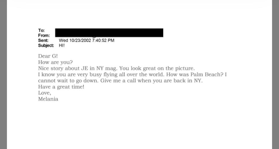 ImBreckWorsham's tweet photo. Well, well, well. It looks like Melania and Ghislaine Maxwell were quite chummy. https://t.co/wOY32MZSzE
