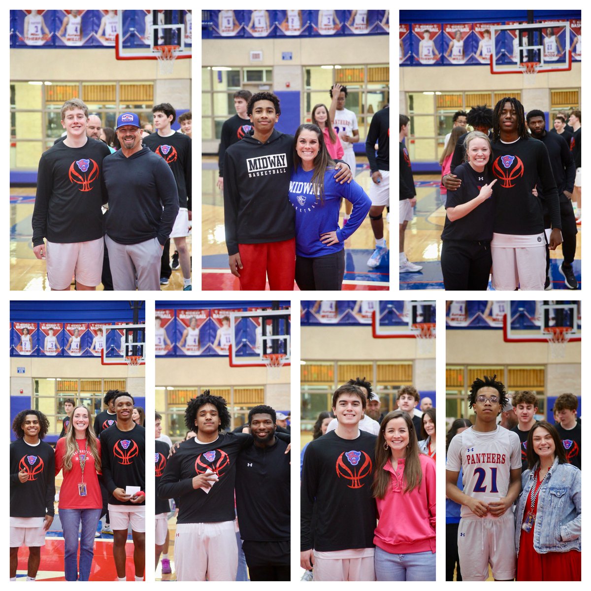 midway_hoops's tweet photo. Teacher Appreciation Night was special. 🍎🏀
Thank you to the many Midway teachers who came out to be honored. Your impact reaches far beyond the classroom, and we are truly grateful for everything you do. @MidwayPanthers https://t.co/8PvQ3Tnvyj