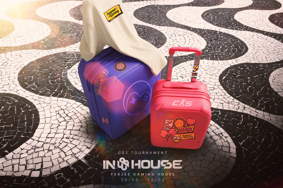 ferjeeoficial's tweet image. A comunidade pediu e a FERJEE atendeu! 💜🔥

De 26/03/2026 a 30/03/2026, o Rio de Janeiro será palco do #FERJEEinHOUSE, um campeonato 100% em LAN e aqui está tudo que você precisa saber.