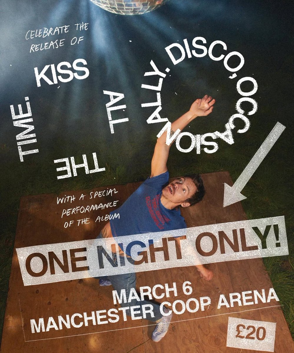 PopBase's tweet image. Harry Styles announces ‘One Night Only’ concert in Manchester on March 6th. 

Tickets will be available through a request system for £20.