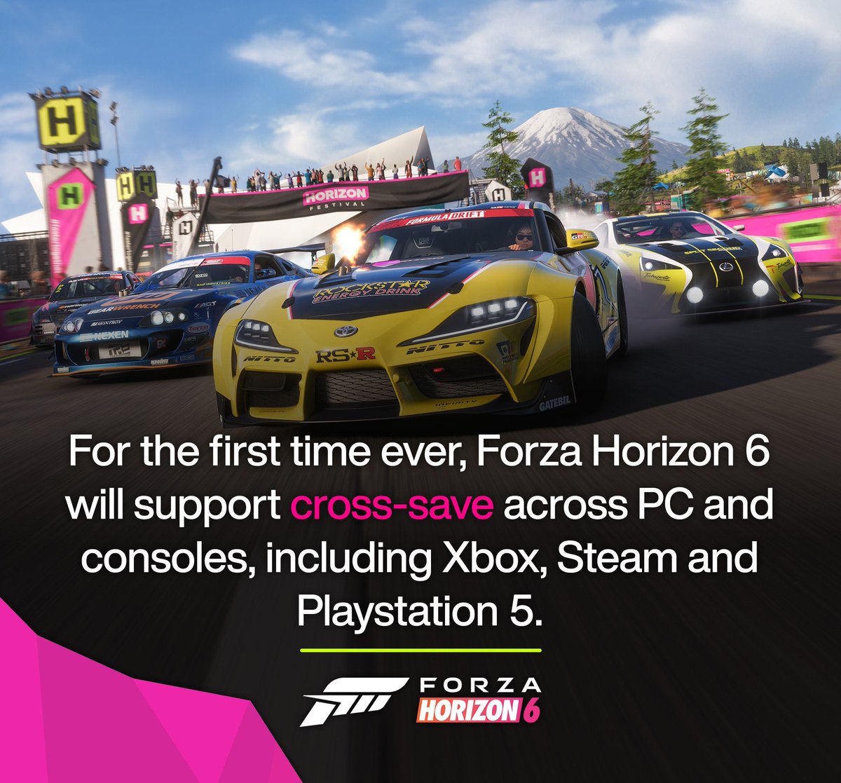 لأول مرة في السلسلة Forza Horizon 6 تدعم الحفظ المتبادل بين أجهزة الXbox-PC-PS5