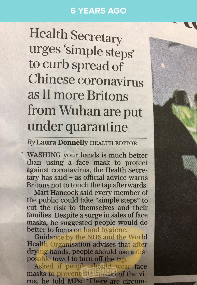 Weird that I was freaking out about #Covid before Feb 4th 2020,… taking snaps of the little understated reports, etc…but the Govt was dithering and doing a bit of 🤞🏼till late March. . Now it’s just left to get on with it.