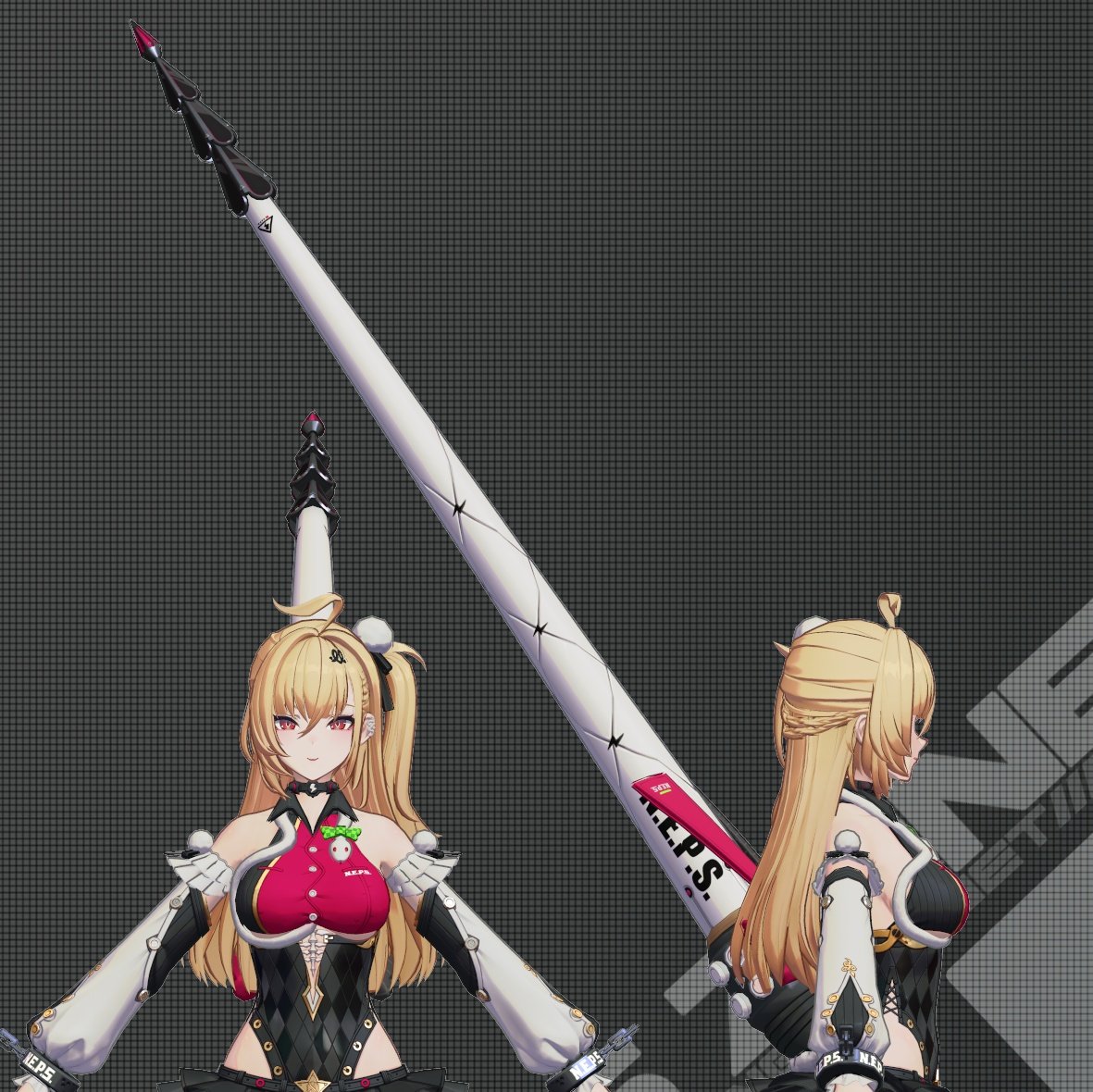 TimelyCissia's tweet photo. Her mechanical tail being this long is fmu https://t.co/1WPzXZjYod