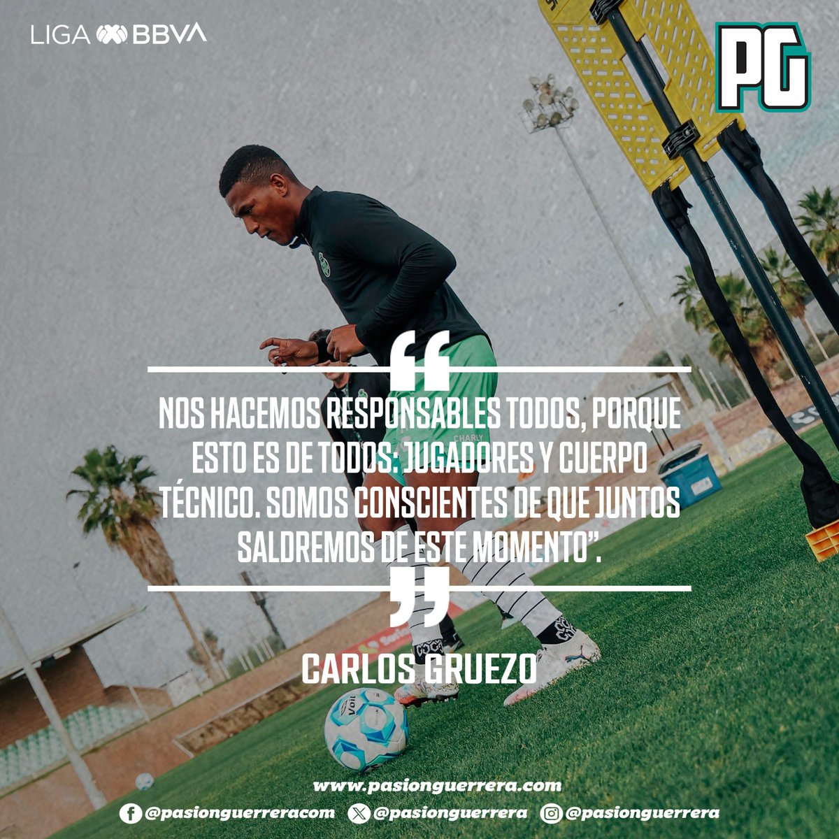 pasionguerrera's tweet photo. 🗨️ "Es normal normal que la afición reaccione de esa manera, hemos tenido semanas complicadas"

#PasiónPorSantos https://t.co/mShoSaqHQl