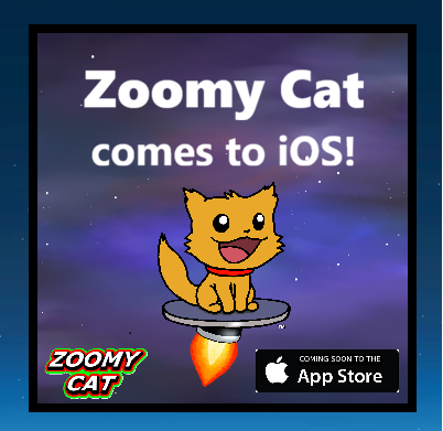 zoomycat_mobile's tweet image. Cat Problem #1 - You can't wait to start exploring the universe.

#ZoomyCat comes to the App Store TOMORROW!

#catgame #browncat #catinahat #mobilegame #ioslaunch #indiedev