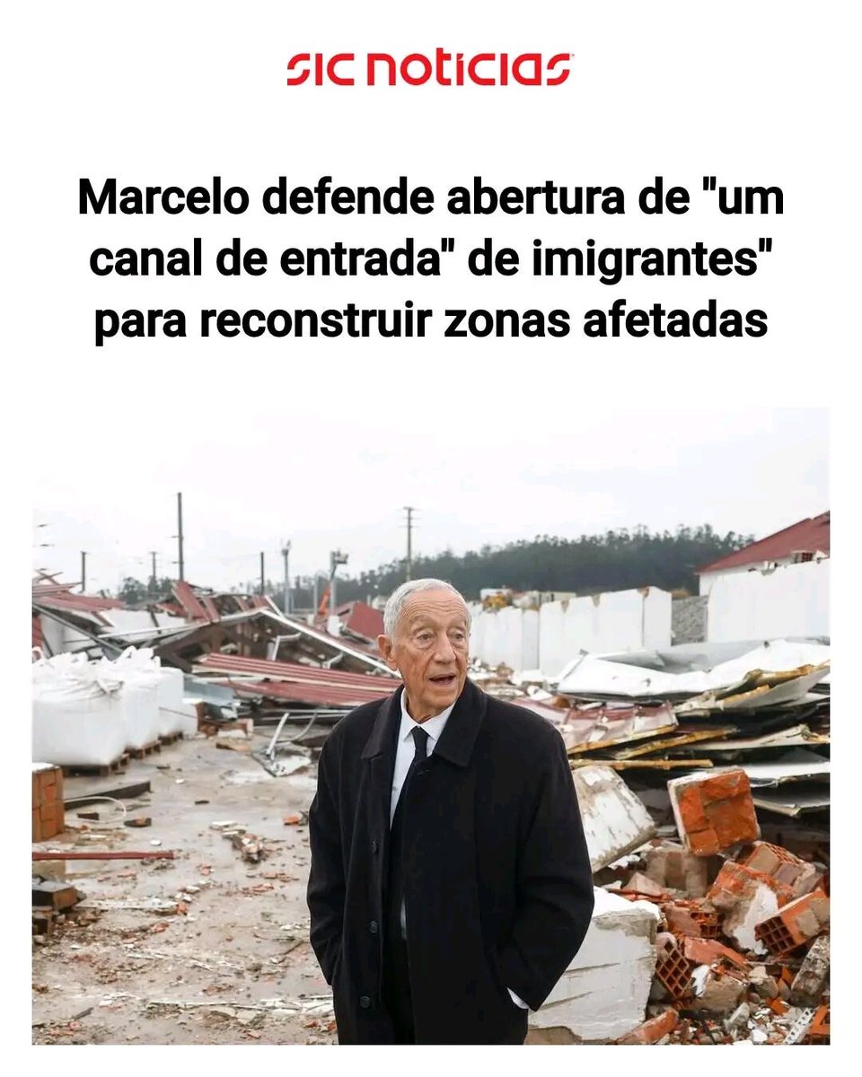 O kalergista-mor, Marcelo Hebreu de Sousa, como sempre ao serviço da sua tribo pencuda na destruição de Portugal.