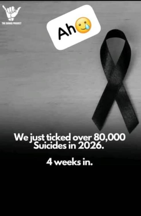 young_ragnar07's tweet photo. 80,000 reasons to be a little kind
80,000 reasons not to lash out angrily every time
80,000 reasons not to make that hurtful comment.
80,000 reasons to be kind while turning someone down.
80,000 reasons not to betray their trust.
Kindness costs nothing
#Saynotosuicide
#Life https://t.co/N0IvICRahx