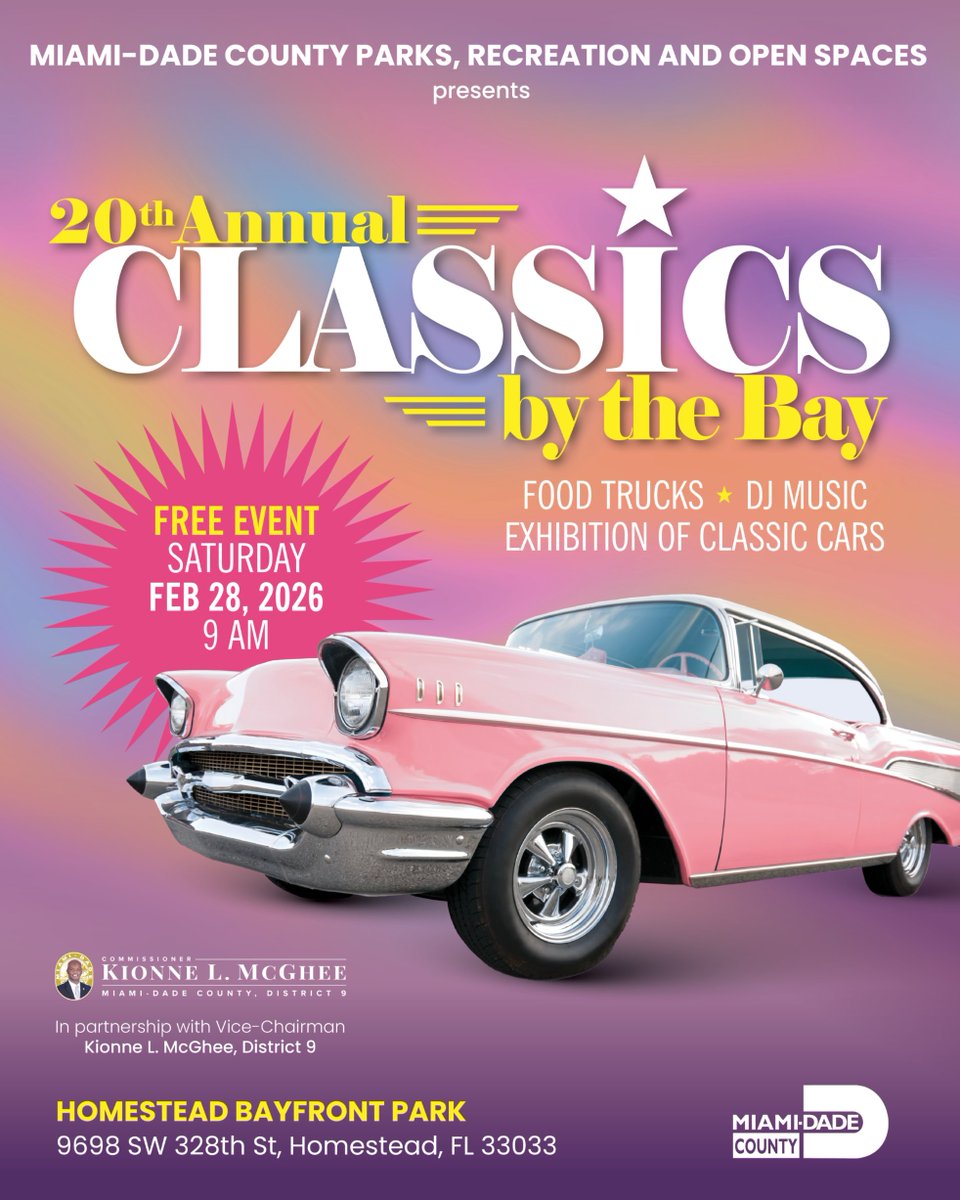 Miami-Dade County Parks tweet media